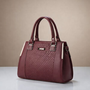 daily use pu leather ladies handbag